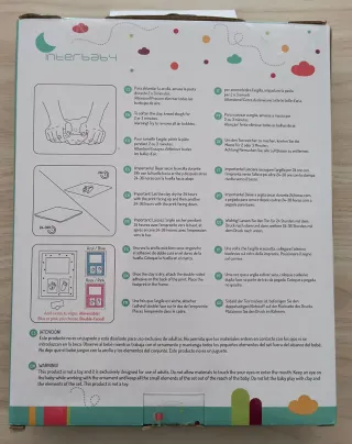 Marco fotos huellas bebé Interbaby 0-3 años