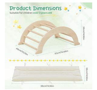 Arco Montessori Madera Natural