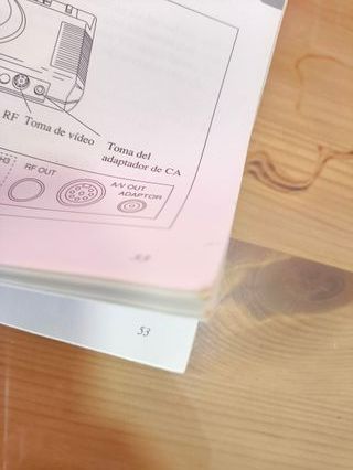 Libro de instrucciones Manual Sega Mega Drive 1