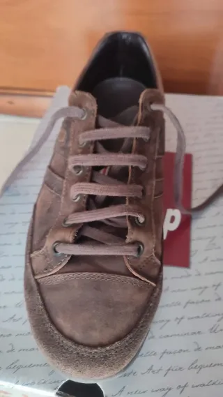 Scarpe in pelle marroni