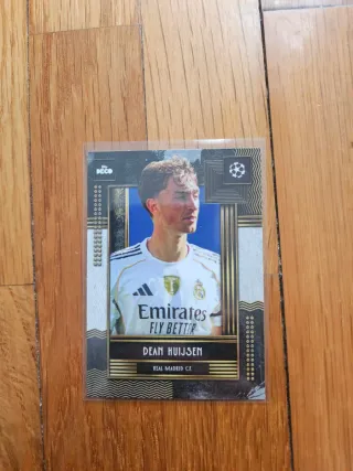 Carta Topps Deco Dean Huijsen Real Madrid
