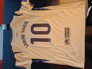 Niño 11 años talla 26 FC barça yamal amarillo