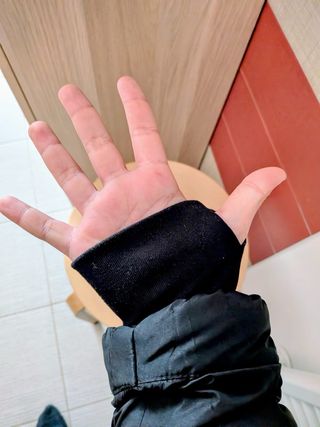 giubbotto nero invernale x ragazzo tagia s