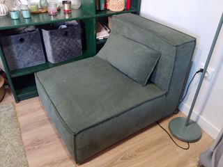 Sofá modular Kilhe verde