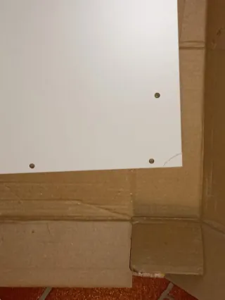 Scrivania Ikea Torald bianca. Sono in Italia