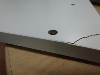 Scrivania Ikea Torald bianca. Sono in Italia