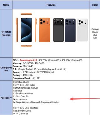 New Smartphone al estilo iPhone.
