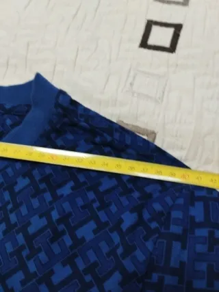 Camiseta Tommy Hilfiger Azul Estampada