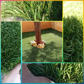 Erba artificiale decorativa