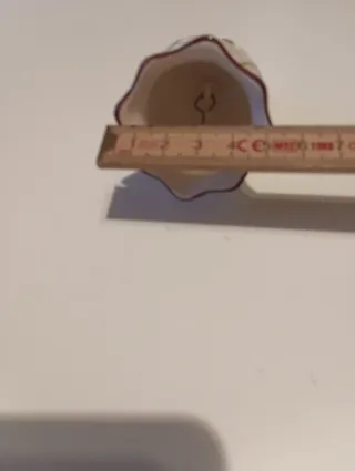 Campanella pasquale in porcellana