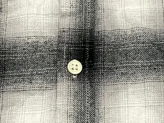 Camisa cuadros invierno gris y blanco