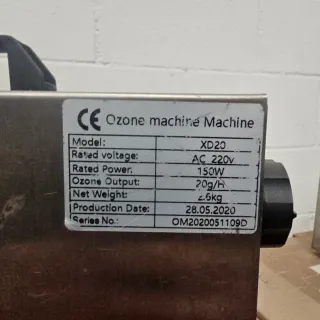 Máquina Ozono para Coche