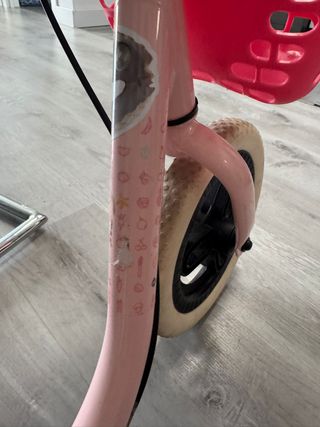 Bici sin pedales rosa BTWIN runride 500