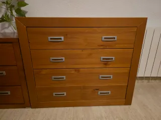 Conjunto habitación madera