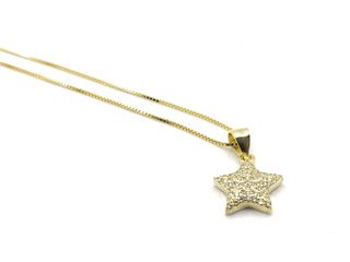 gargantilla plata 925mm con piedra con circonita 22cm