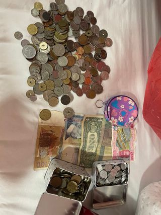 Colección monedas y billetes