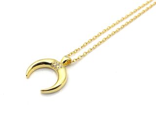 gargantilla plata 925mm con piedra con circonita 22cm