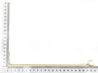 gargantilla plata 925mm con piedra con circonita 22cm