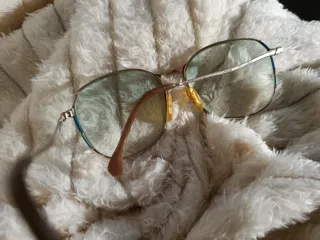 Occhiali Zeeis Germania Oro Blu