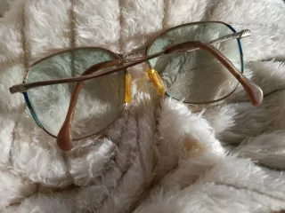 Occhiali Zeeis Germania Oro Blu