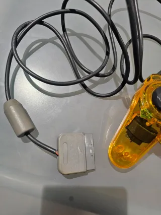 Controller Hyper PS1/PS2 Traslucido