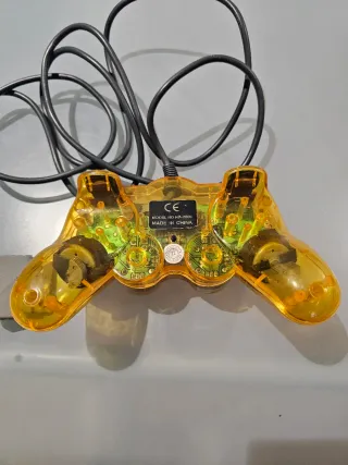 Controller Hyper PS1/PS2 Traslucido