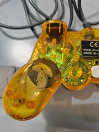 Controller Hyper PS1/PS2 Traslucido