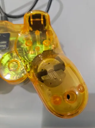 Controller Hyper PS1/PS2 Traslucido