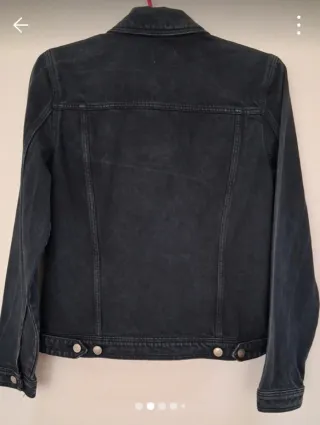 Cazadora vaquera negra Green Coast