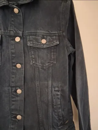 Cazadora vaquera negra Green Coast