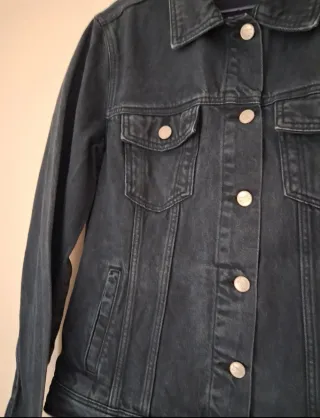 Cazadora vaquera negra Green Coast