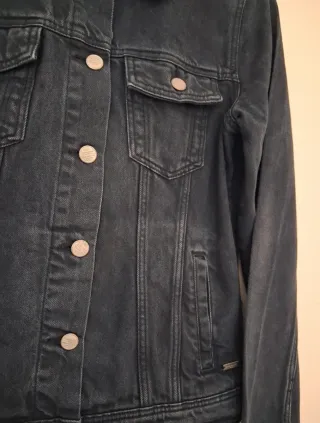 Cazadora vaquera negra Green Coast