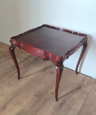 MESA BAJA CENTRO AUXILIAR DE MADERA ISABELINA PREC