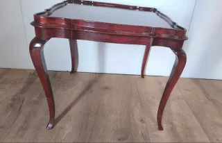 MESA BAJA CENTRO AUXILIAR DE MADERA ISABELINA PREC