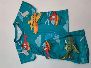 Pigiama bambino tg 4 con dettaglio aereoplani