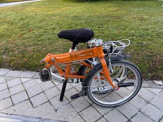Bicicleta plegable Dahon naranja