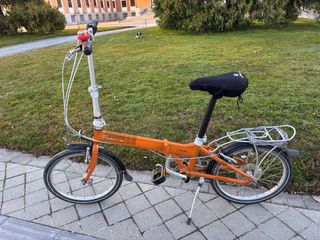 Bicicleta plegable Dahon naranja