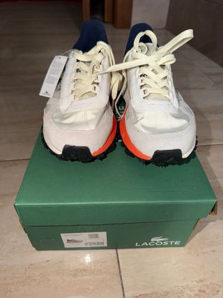 Lacoste Elite Active 223 Zapatillas Blancas y Azul