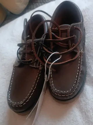 Zapatos náuticos unisex talla 35