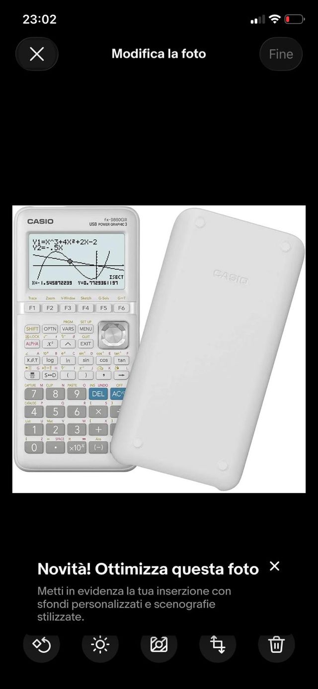 Calcolatrice grafica Casio fx-9860GIII