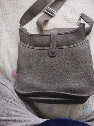 Borsa Hermes in pelle marrone