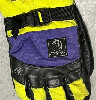 Guantes Gore-Tex Cuero Forro Invierno Esquí