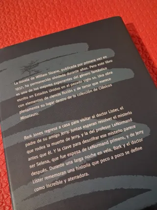 ❗️Nuevo: El tiempo de la noche, Sloane; Minotauro.