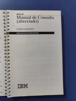Manual de consulta abreviado, DOS, 3.30