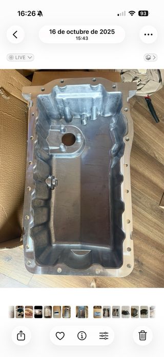 Cárter aceite RIDEX 59200004 NUEVO