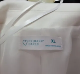 Chaqueta de mujer blanca Primark