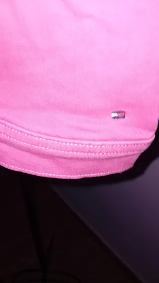 Chaqueta rosa con volantes Tommy Hilfiger