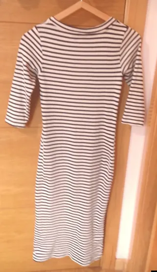 Vestido rayas Stradivarius