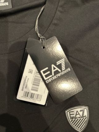 Camiseta EA7 Emporio Armani Negra