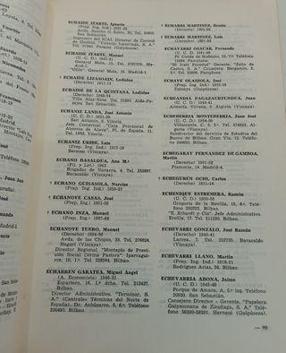 Catálogo antiguos alumnos Universidad de Deusto
